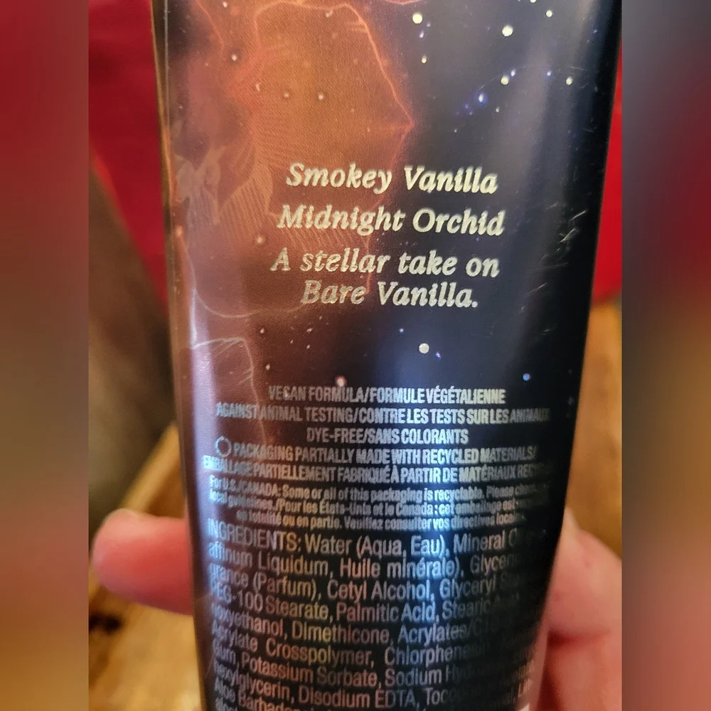 Victoria’s Secret bare vanilla starlit fragrance lotion 8 oz